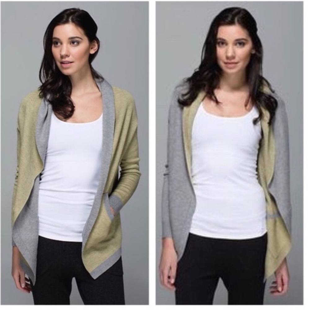 Lululemon Cabin Yogi Wrap - reversible